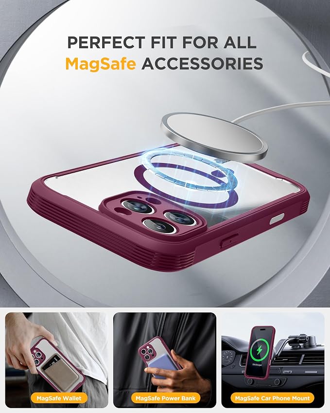 Miracase Magnetic for iPhone 16 Pro Max Case - Image 5
