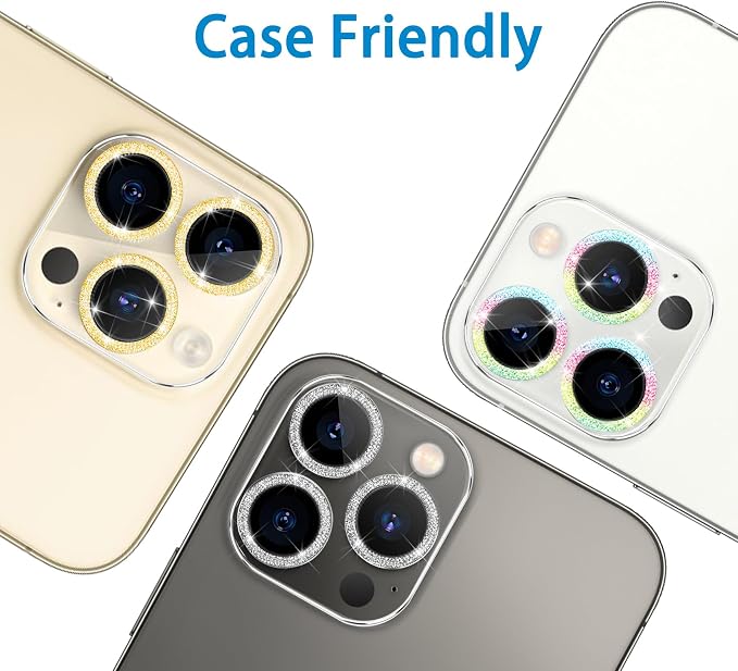 【3 Pack】Dengduoduo Tempered Glass Camera Lens Protector - Image 7