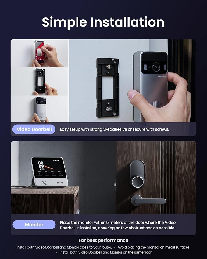 SwitchBot Video Doorbell Camera Wireless - Image 8