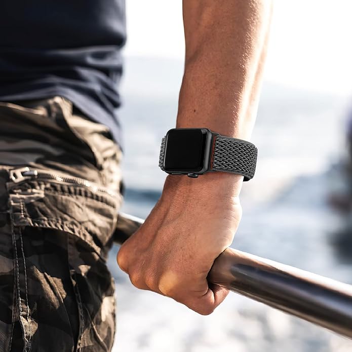 Lerobo Stretchy Nylon Solo Loop Band, Compatible - Image 5