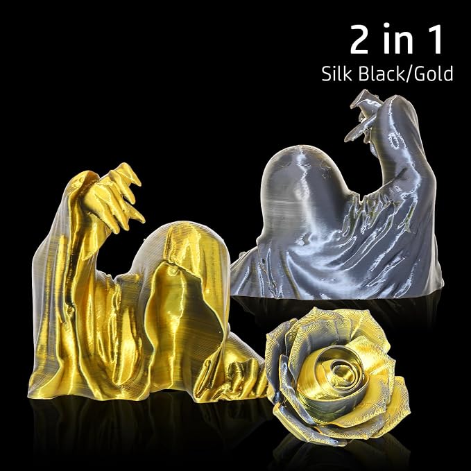 LOVOON Silk Dual-Color PLA Filament - Image 3