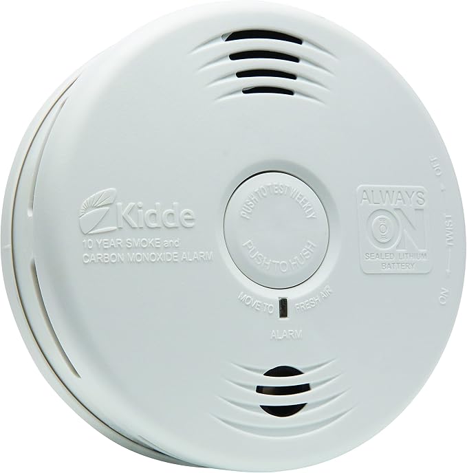Kidde Smoke & Carbon Monoxide Detector, 10-Year Battery, Voice Alerts - Image 2