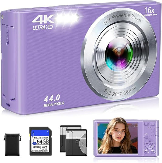 Digital Camera, 2026 Upgraded FHD 4K Camera Digital by CEYE
