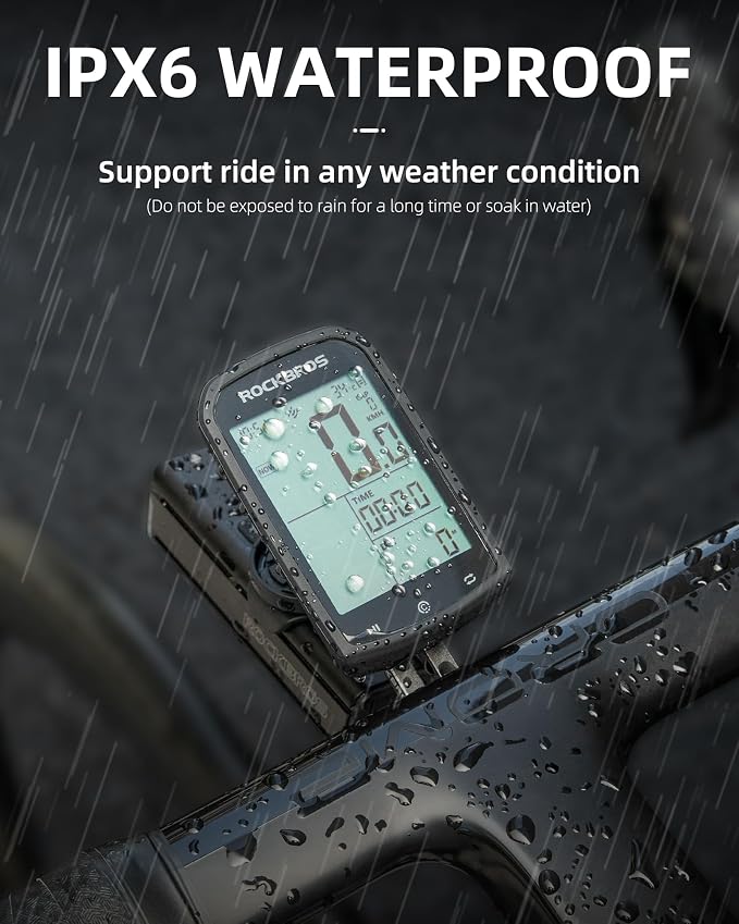 ROCKBROS Bike Computer Wireless Cycling Computers ANT+ Bluetooth Bicycle - Image 7
