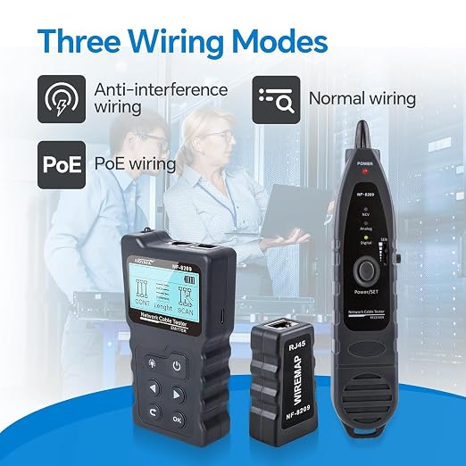 NOYAFA NF-8209 Network Cable Tester, Ethernet Cable Wire Tester - Image 3