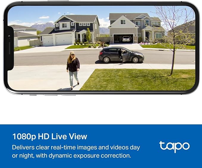 Tapo SolarCam 1080p Outdoor Wireless Security Camera, Battery Power - Image 5