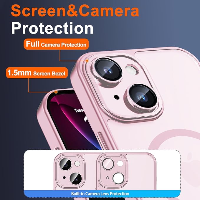 for iPhone 15 Case with Privacy Screen Protector and Camera Protection - Image 6