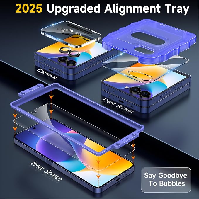 YWXTW EZ Alignment for Samsung Galaxy Z Flip 7 Screen Protector, Anti Scratch - Image 2
