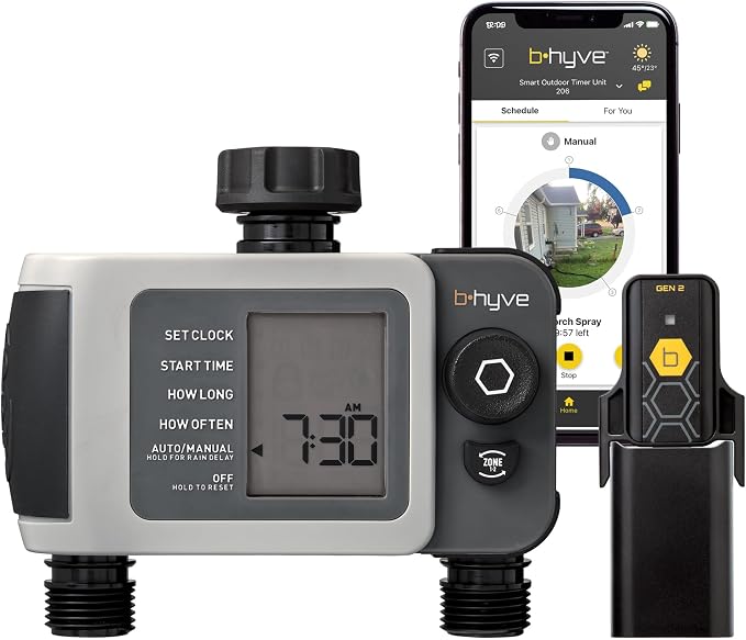Orbit 24637 B-hyve XD 2-Port Smart Hose Watering Timer by Orbit