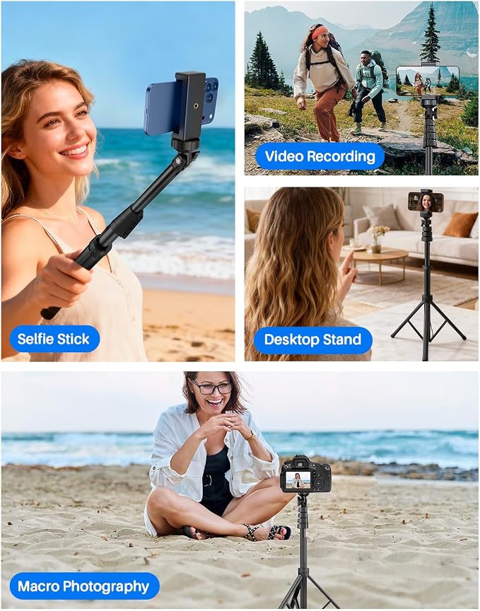 67" Phone Tripod, MIIASI Extendable Tripod - Image 7