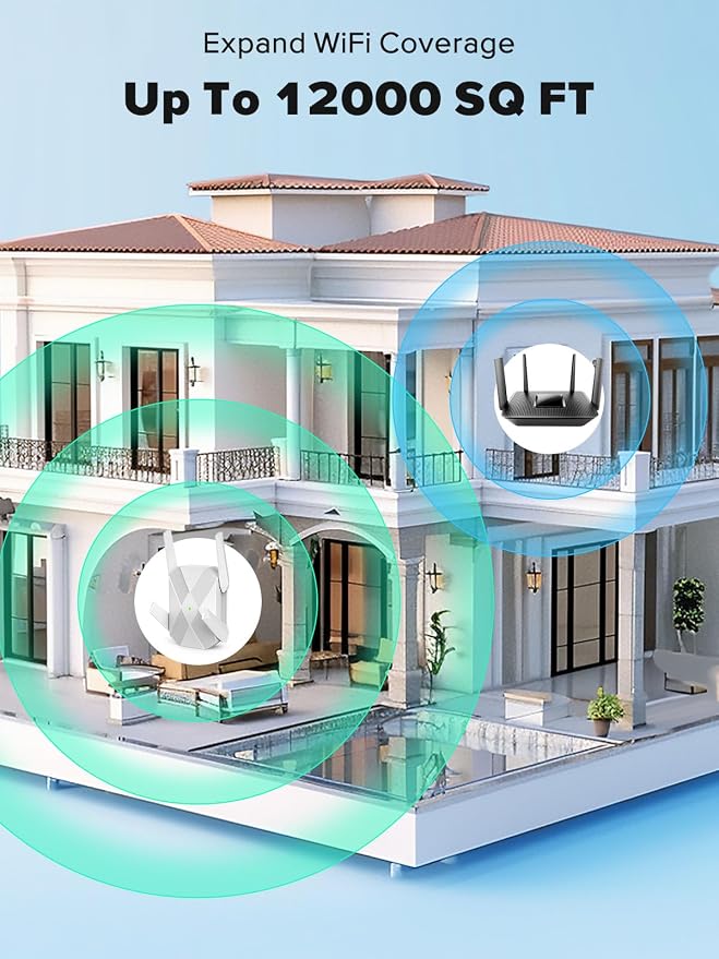 2026 AX3000 WiFi 6 Extender, WiFi Extender Signal Booster - Image 7
