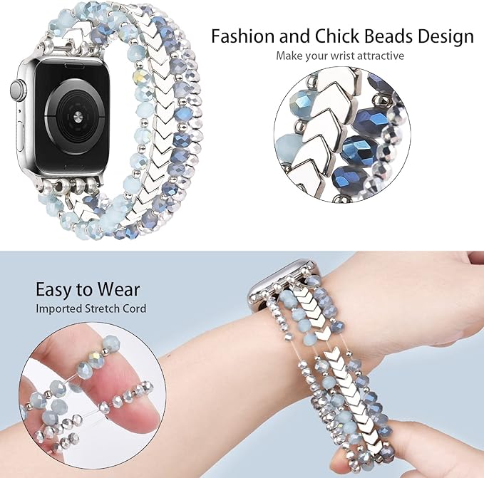 MOFREE Beaded Bracelet Compatible - Image 3