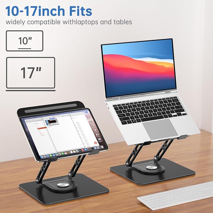 Laptop Stand for Desk Adjustable Computer Stand - Image 2