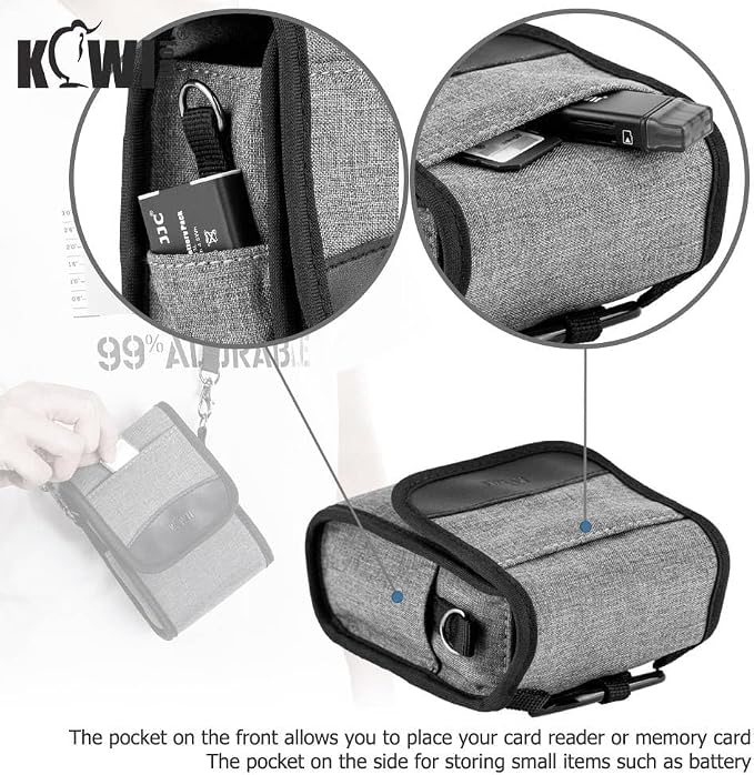 KIWIFOTOS Compact Camera Case Travel Pouch - Image 3