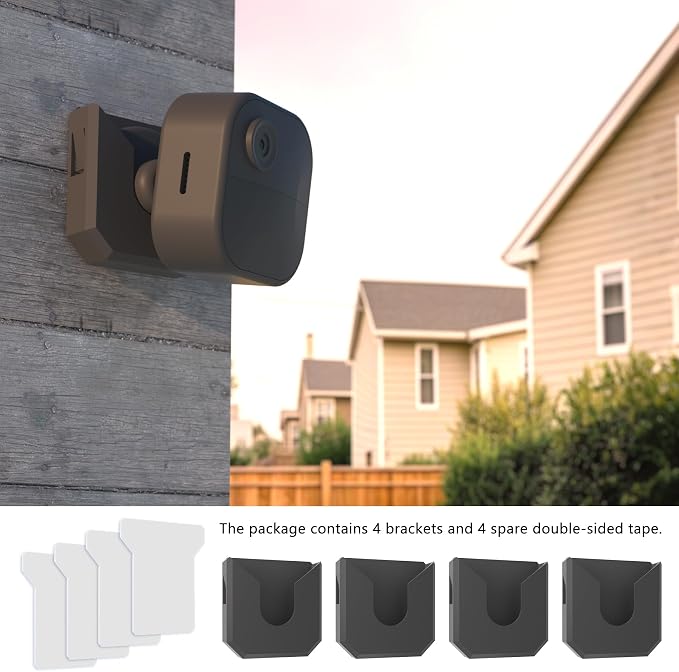 Zwolf Pack of 4 Wall Mount for Blink Camera Outdoor 4 / Blink Mini 2 / Mini - Image 4
