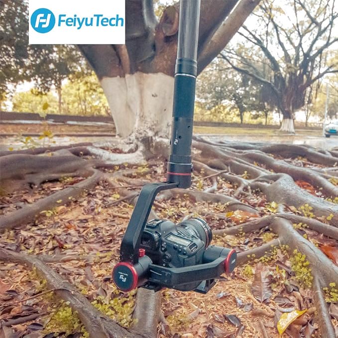 FeiyuTech 10.8" Carbon Fiber Extension Pole – Lightweight, Durable - Image 5
