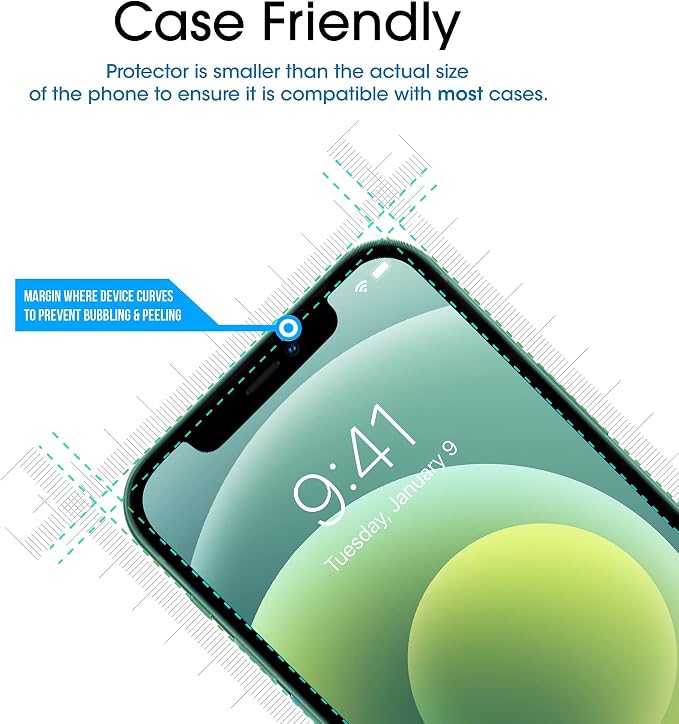 amFilm OneTouch Tempered Glass Screen Protector - Image 4