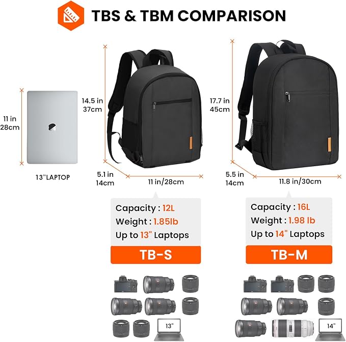 TARION Camera Backpack Bag Small - Image 7