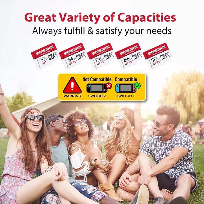 【for Switch 1 Only】 GIGASTONE 512GB Micro SD Card - Image 9