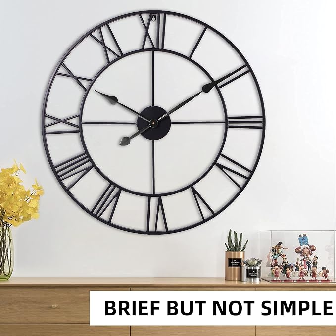 INFINITY TIME Large 30 Inch Wall Clocks - Image 4