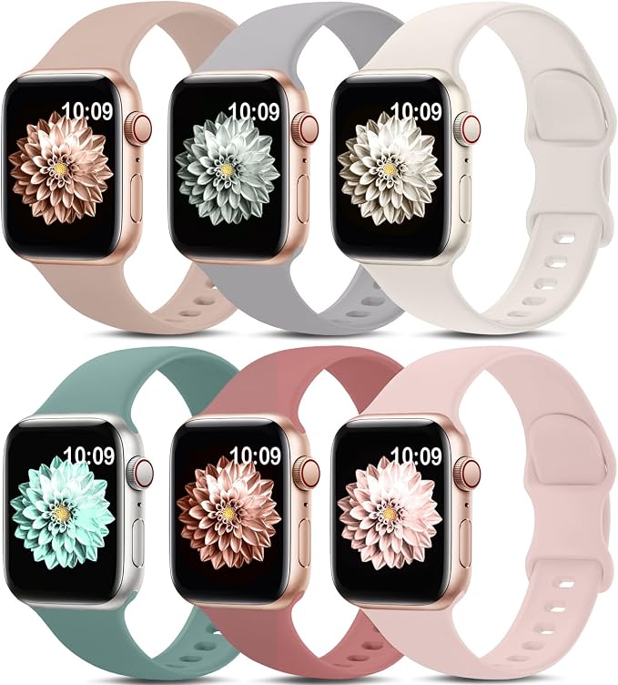 6 Pack Sport Bands Compatible by AMSKY