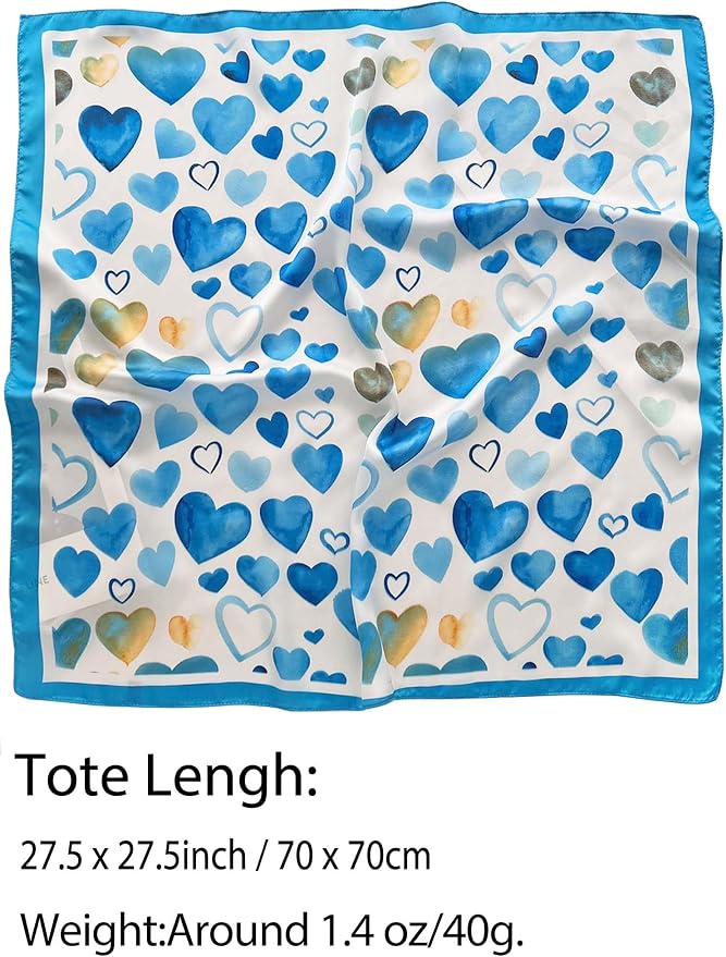 Silky Scarf for Women Lightweight Satin Bandanas Neck Hair Wrap For Sleeping - Image 2