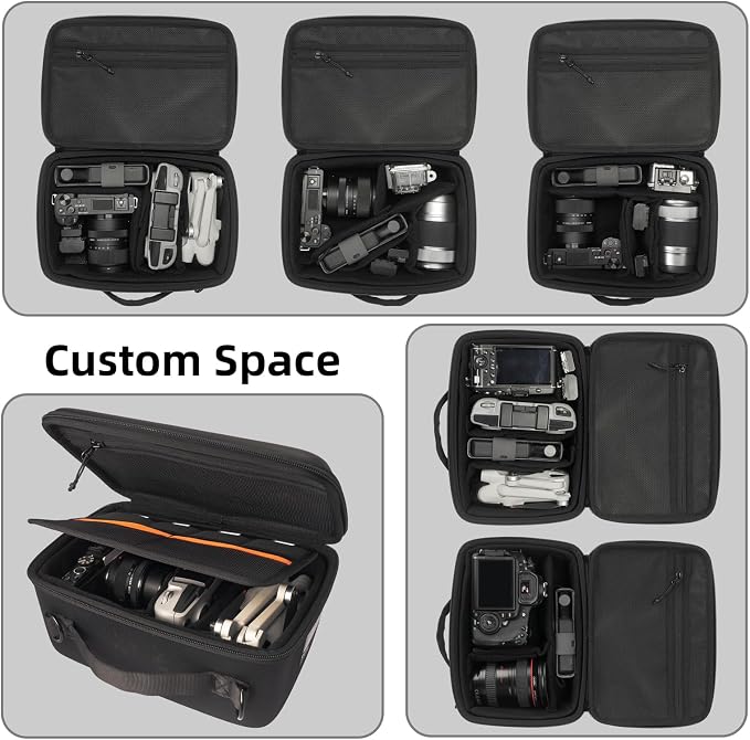 Besnfoto Hard Shell Camera Case Small, Shockproof Waterproof Camera Carrying Bag - Image 4