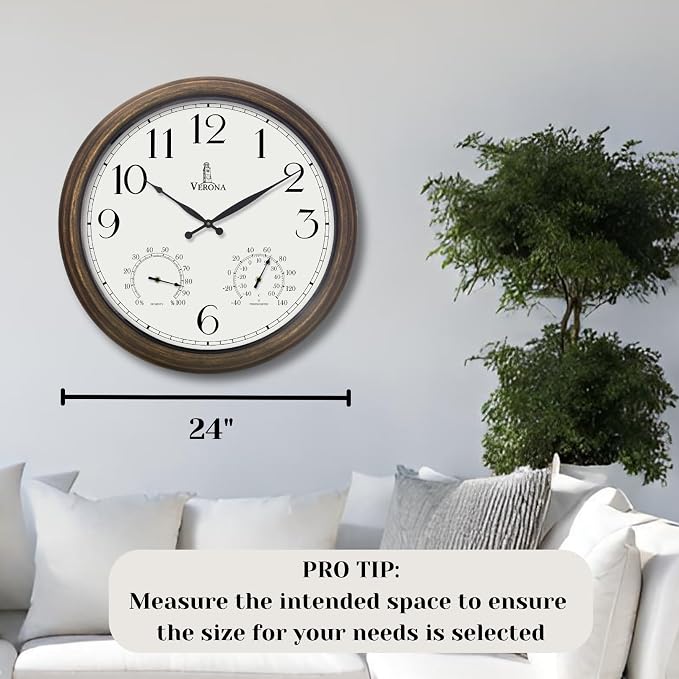 Large Outdoor Clocks for Patio - Image 2