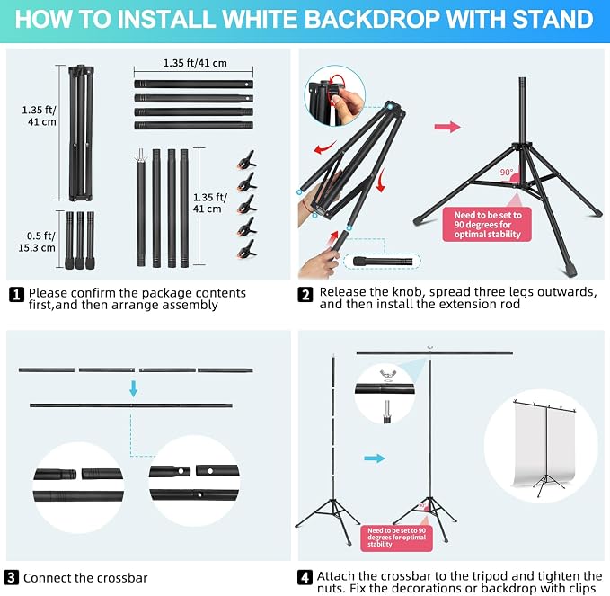 Black White Backdrop Screen - Image 8