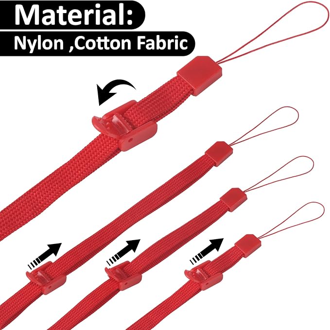 5 PCS Hand Wrist Strap, Adjustable Phone Lanyards - Image 3