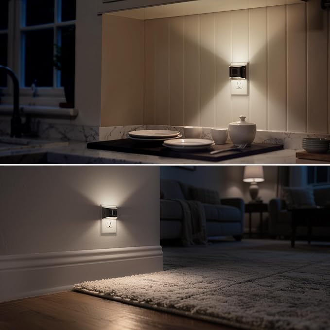 DORESshop LED Night Light, Night Lights Plug into Wall, 3 Mode Plug in Night - Image 6