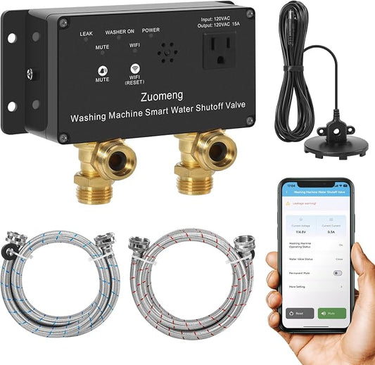 WiFi Smart Water Shutoff Valve by Zuomeng