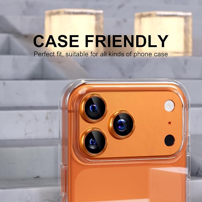 Choiche Compatible for iPhone 17 Pro Max Camera Lens Protector, Strong - Image 4
