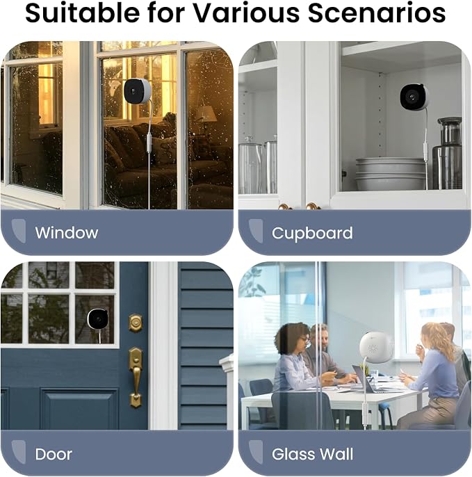 INFIYA 2K Window Cameras for Home Security- 5Ghz & 2.4Ghz WiFi Window Camera - Image 6