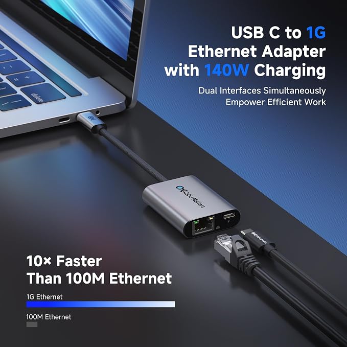 Cable Matters USB C to Ethernet Adapter - Image 2