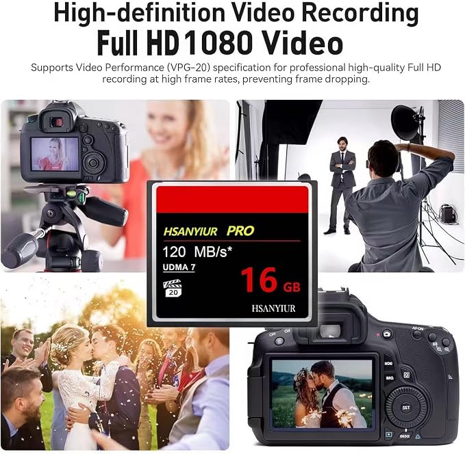 16GB UDMA High Speed, Original CF Card Camera Memory Card - Image 5