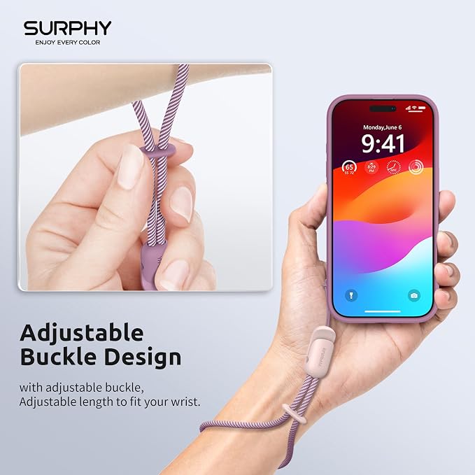 SURPHY 2 Pack Phone Lanyard for Cellphone Case, Phone Wrist Strap for Case - Image 5
