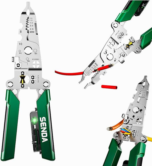 18 in 1 Foldable Wire Stripper by SENDA
