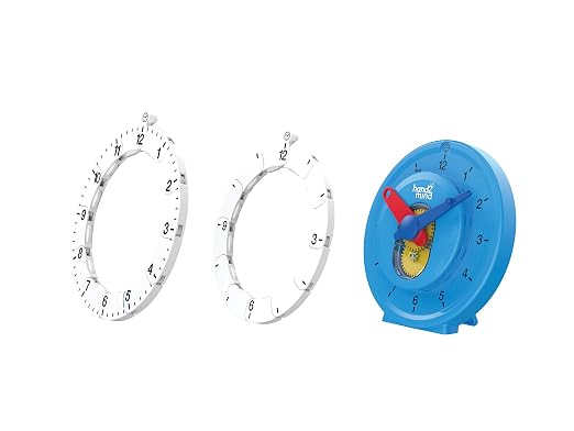 hand2mind Advanced NumberLine Clock, Number Line - Image 5