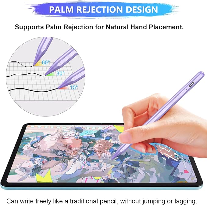 Stylus Pen for iPad A16/10th/9th Generation, 10Mins Fast Charge for Apple - Image 7