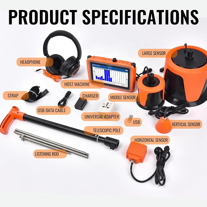 L7000 Acoustic Water Leak Detector - Image 8