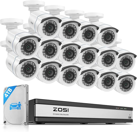 ZOSI H.265+ 16CH Security Camera System by ZOSI