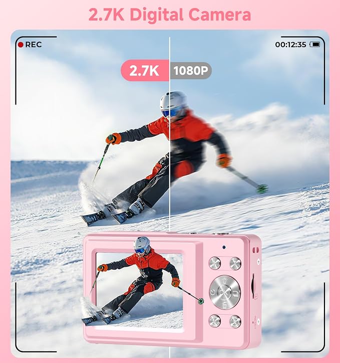 Digital Camera with Dual Screens - Image 4