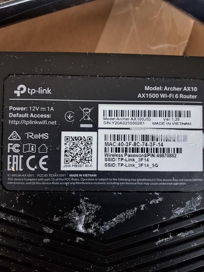 TP-Link Wifi 6 AX1500 Smart WiFi Router 802.11ax Router, Dual Band AX Router - Image 8