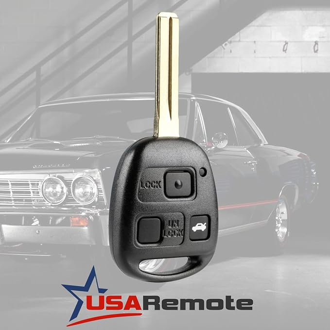 Key Fob fits 1997-2005 ES300 GS300 GS400 GS430 IS300 LS400 Keyless Entry Remote - Image 2