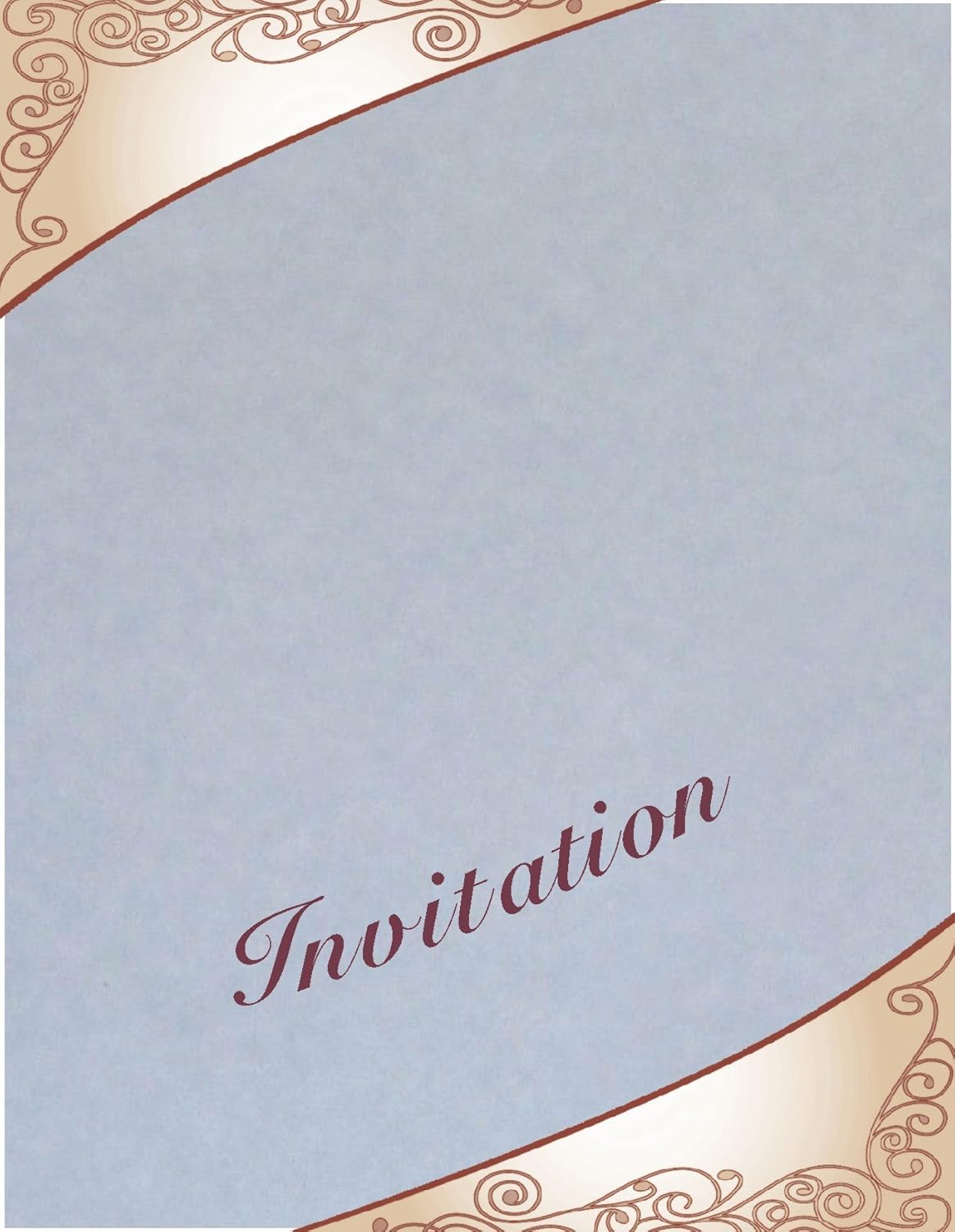 50 Blue Parchment 65lb Cover Weight Paper - 3" X 5" (3X5 Inches) Photo|Card|Frame Size - Printable Cardstock Colored Sheets Old Parchment Semblance