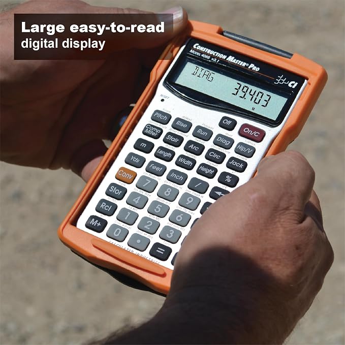 Calculated Industries 4065 Construction Master Pro Advanced Construction Math - Image 6