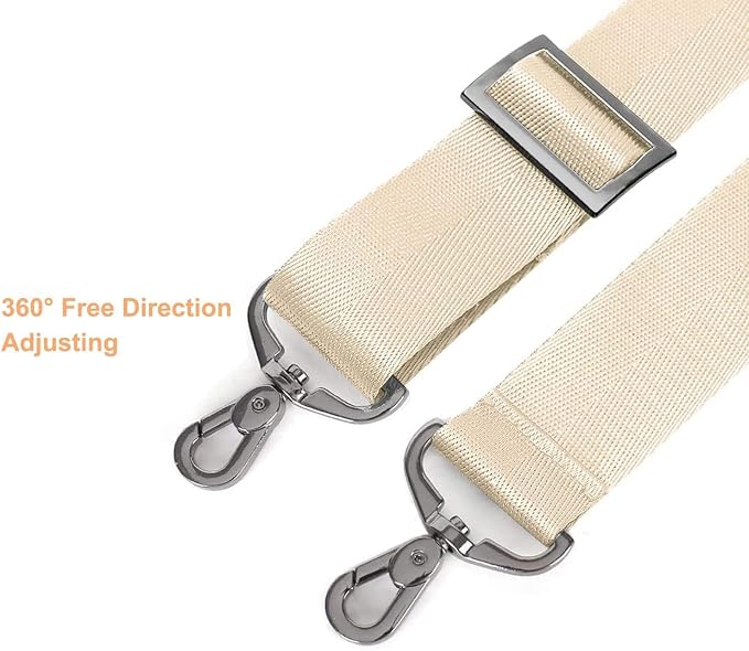 MOSISO 56 inch Shoulder Strap, Adjustable Thick Soft Universal Replacement - Image 2