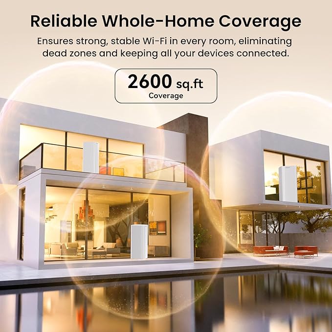 Tenda WiFi 7 Mesh System BE3600 – Dual Band Mesh WiFi System - Image 4
