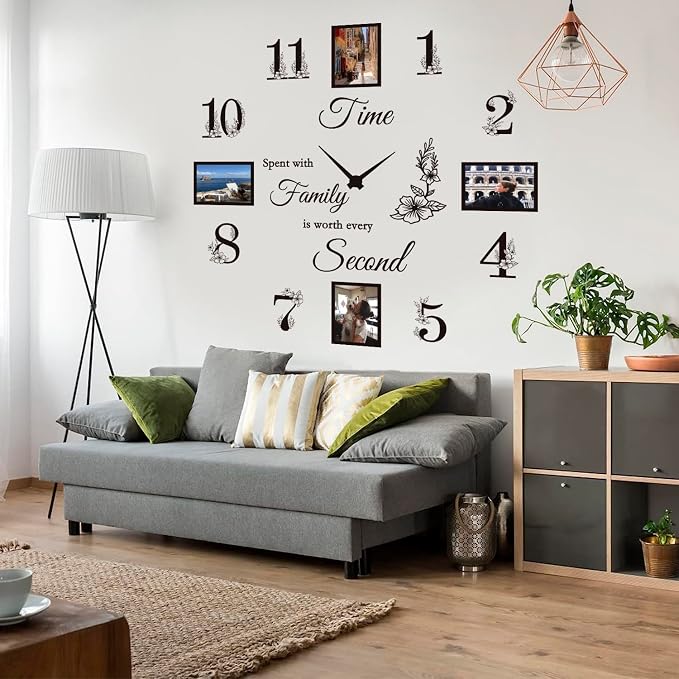 Large DIY Wall Clock Decal - Image 3